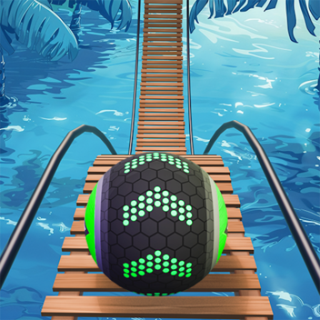 Space Rolling Balls Race Game