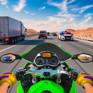 3D Bike Racing: Highway Bike Race Game – Moto Race