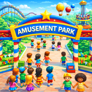 Amusement Theme Park Tycoon Games: Thrill Park Rus