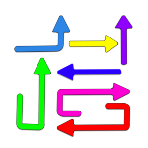 Arrow Swipe Escape Game: Arrow Sort Puzzle