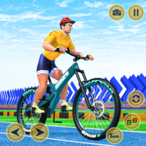 Bicycle Stunt Racing Game: City Bicycle Ride