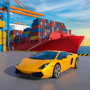Car Cargo Ship Simulator Games