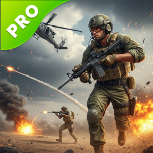 Commando Rush Gun Shooting: Gun Games