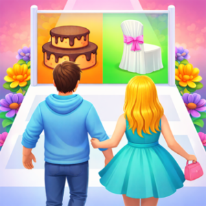 Couple Wedding Race Game: Fashion Games