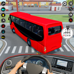 Modern Bus Driving & Simulation Parking Game