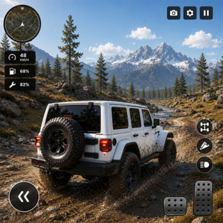 Mud Offroad Jeep Driving Games: 4×4 Jeep Game