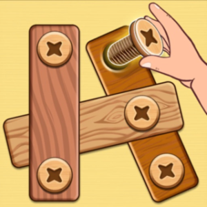 Nut & Bolt Screw Puzzle Game: Offline Puzzle Game