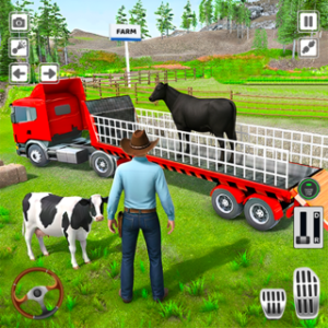 Real Animal Transport Cargo Games: Pick up Animals