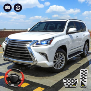 Real Prado Car Parking Games: Car Games