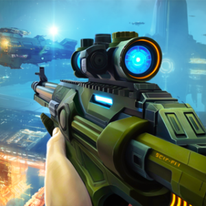 Space Sniper Gun Shooting Game- Sci Fi Sniper Game