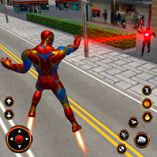 Superhero Ninja Fighting Game: Robot Superhero