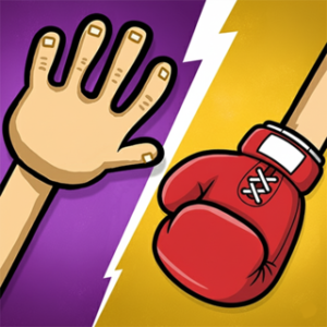 Two Player Red Hands Game